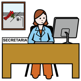 Piktogramm Sekretariat